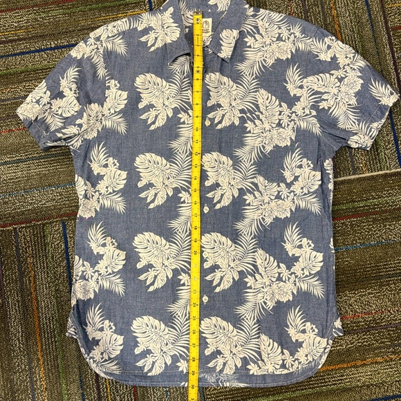 KATO' Slim French Seam Aloha Chambray w/ detail - light indigo - Picture 5 of 5